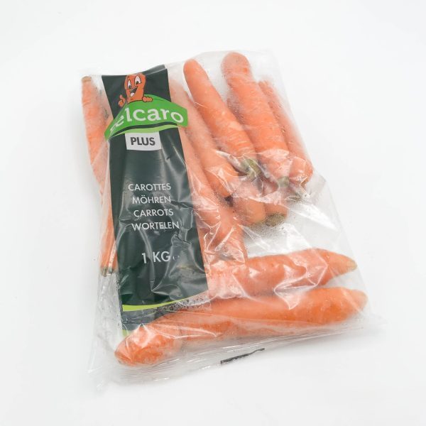 wortelen verpakt 1 kg