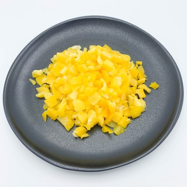 paprika geel blokjes 8/8