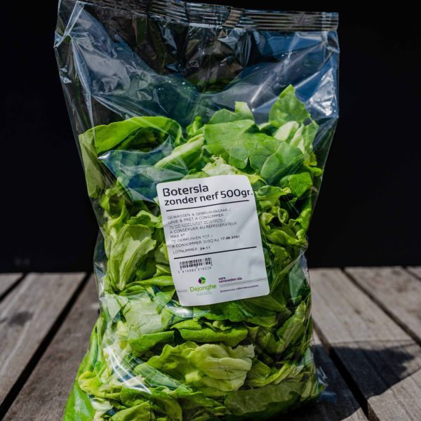 Dejonghe sla geschoond 500 gr per kist
