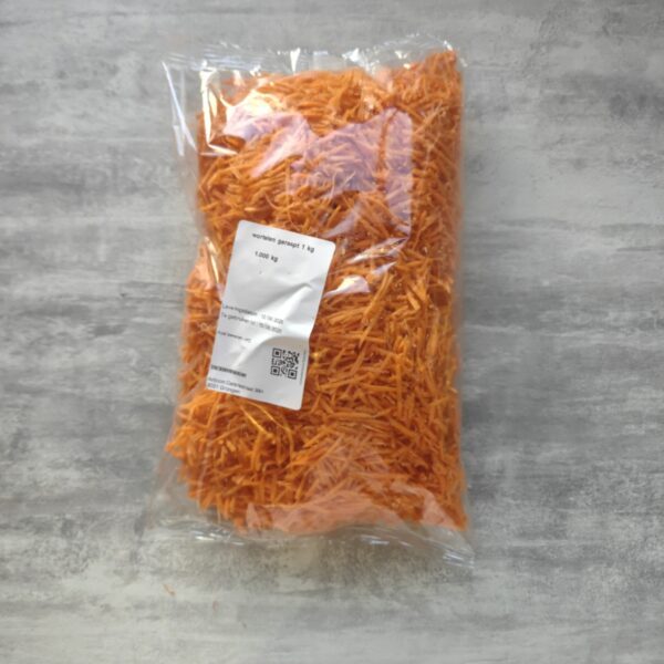 wortelen geraspt 1 kg