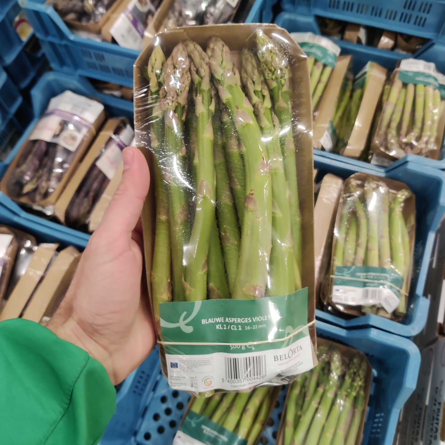 groene asperges