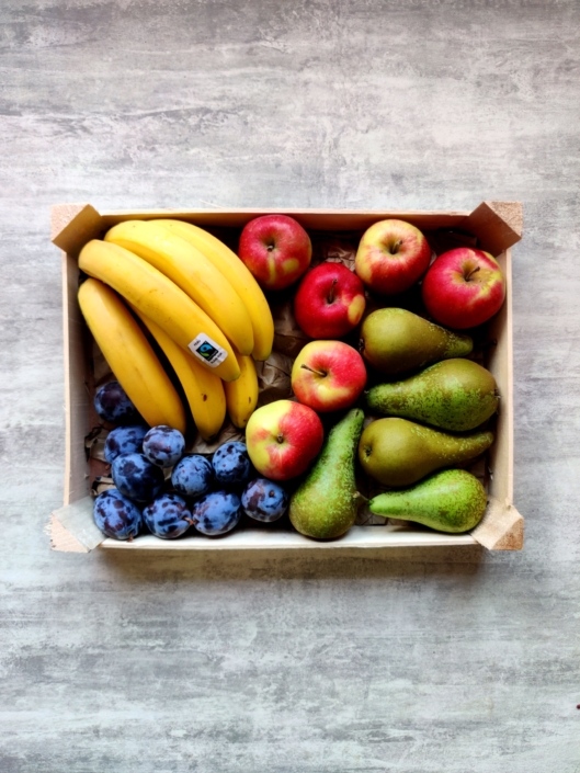 fruitmand op je werk
